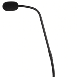 Estación de Voceo Multizona, Micrófono Cuello de Ganso, 8 Botones Programables, Dante, Para Series MTX, MRX