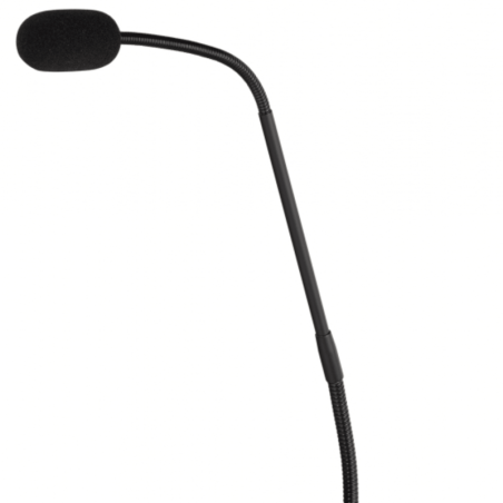 Estación de Voceo Multizona, Micrófono Cuello de Ganso, 8 Botones Programables, Dante, Para Series MTX, MRX