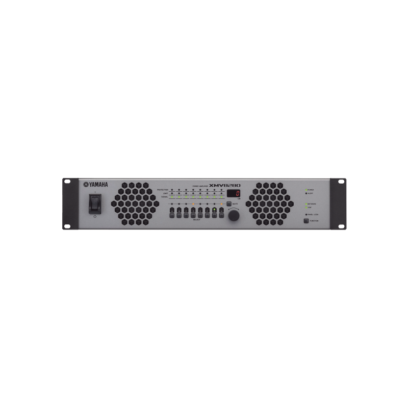Amplificador de Audio Multicanal con Conexión Análoga, YDIF, 8 Canales, 280W, 8 OHMS, 70, 100V