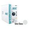 Bobina de Cable UTP 305 m. de Cobre, NetKey, Reelex, Gris, Categoría 6 (24 AWG), 1000Mbps, PVC (CM), de 4 pares