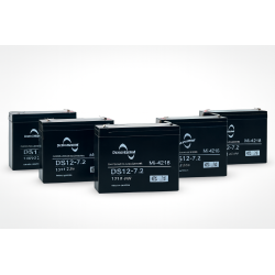 DataShield caja con 5 baterías de reemplazo mi-4218 12v 7, 2ah