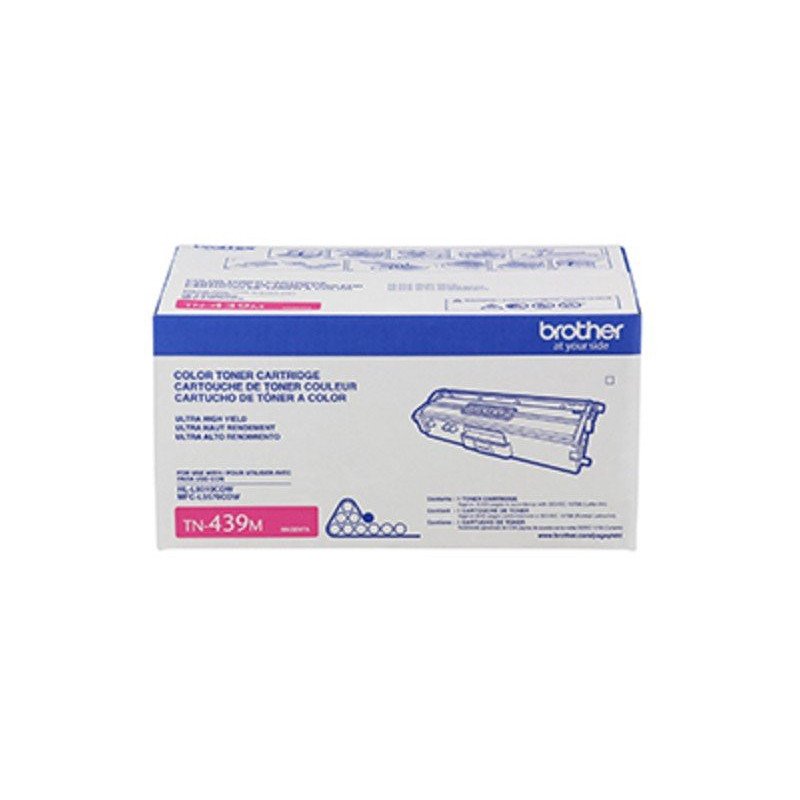 Tóner Brother magenta TN439m alto rendimiento de 9000 páginas al 5 por ciento de cobertura