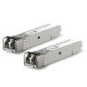 Ufiber módulo SFP, transceptor minigibic multimodo 1.25 GBps, distancia 550m, conectores lc, paquete de 2 piezas