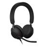 Diadema Jabra Evolve2 40 SE, Alámbrico, Llamadas/Música, 168.5 g, Auriculares, Negro