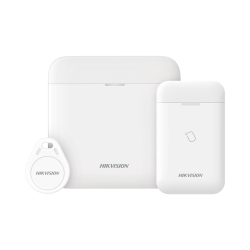 kit de alarma AX Pro para rondines, incluye: 1 hub con batería de resp
