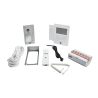 Kit de videoportero ydv4702: frente de calle y monitor, función interc