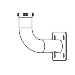 Montaje de pared para cámara ds-tgc