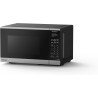 Horno de microondas Panasonic 0.9 p3, 900w, color plata, negro, 7 menú