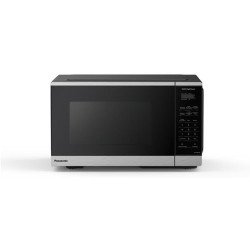 Horno de microondas Panasonic 0.9 p3, 900w, color plata, negro, 7 menú