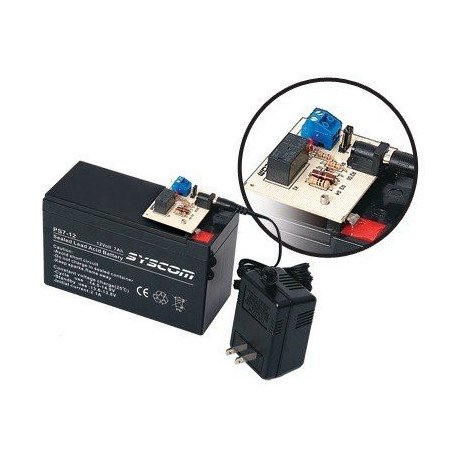 Fuente de Respaldo con Relevador para Equipos de Bajo Consumo de Energía (Requiere Batería PL4.512)