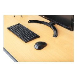 Teclado Chocolate Inalámbrico Manhattan 2.4G Negro