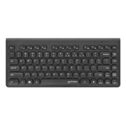 Teclado Chocolate Inalámbrico Manhattan 2.4G Negro