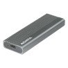 Gabinete externo para SSD ADATA EC680 para SSD M.2 PCIe, USB 3.2 Gen 2 Type-C (USB 10Gbps) . EC680-CCGY