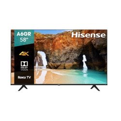Televisión HiSense 58 pulgadas modelo 58a6gr Smart 4k Roku -