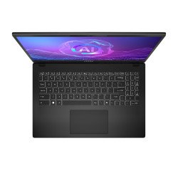 Ultrabook MSI modern 15 h AI c2hm, 15.6 FHD, Intel ultra 7 255h hasta 5.1ghz, DDR5 16 GB (2*8 GB), 512 GB SSD, Win 11 pro, inclu
