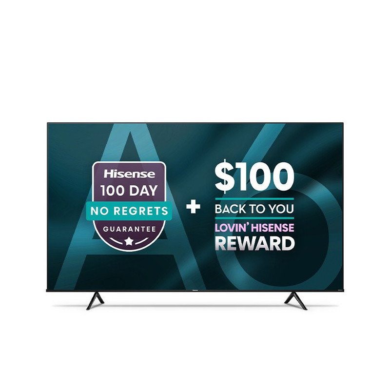 Televisión HiSense 65a6h - 65 pulgadas, 4k UHD, 3840 x 2160 pixeles