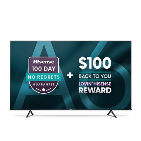 Televisión HiSense 65a6h - 65 pulgadas, 4k UHD, 3840 x 2160 pixeles
