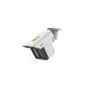 Cámara de seguridad de triple lente 2MP con protección perimetral. Ofrece detección de humanos y vehículos a 100m, visión IR de