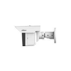 Cámara de seguridad de triple lente 2MP con protección perimetral. Ofrece detección de humanos y vehículos a 100m, visión IR de