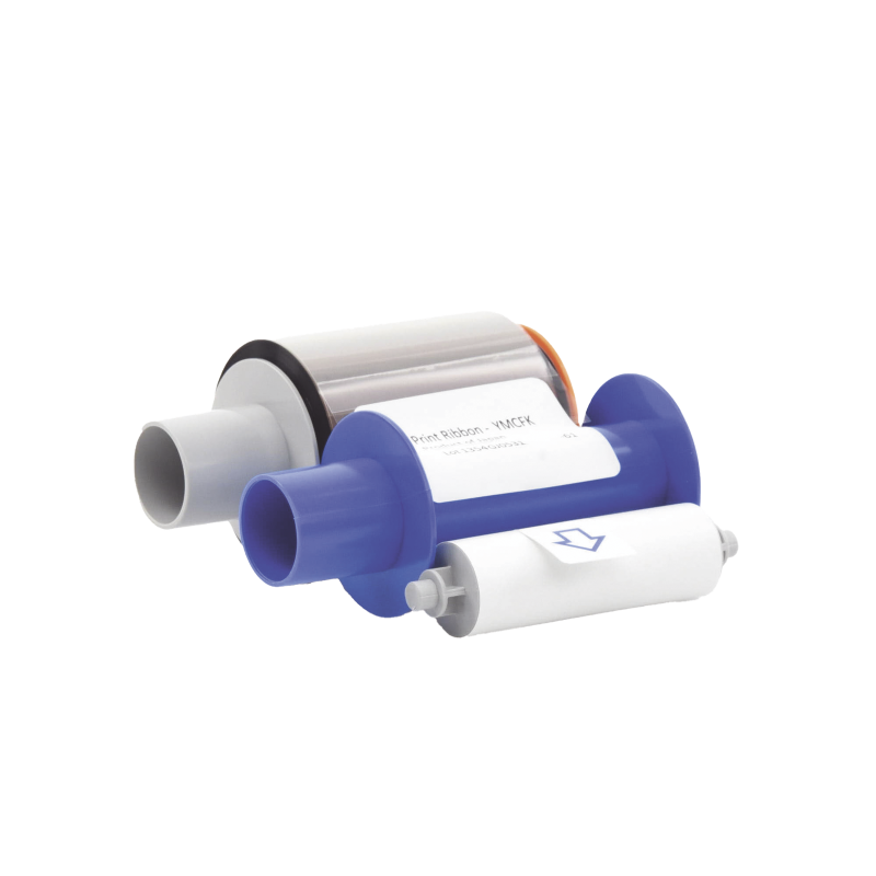 Ribbon full color YMCF k 500 imágenes para HDP5000, ultravioleta