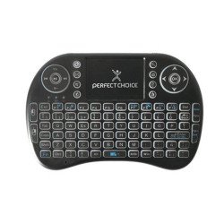 Mini teclado inalámbrico de entretenimiento para Smart TV Perfect Choice
