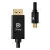 Cable Game Factor MDTD400 mini display port a display port 4k 2 mts