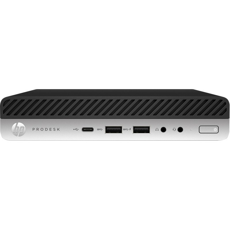 HP ProDesk 600 G4 Intel® Core i5 i5-9500T 8 GB DDR4-SDRAM 256 GB SSD Mini PC Negro Windows 10 Pro