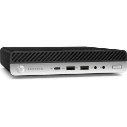 HP ProDesk 600 G4 Intel® Core i5 i5-9500T 8 GB DDR4-SDRAM 256 GB SSD Mini PC Negro Windows 10 Pro