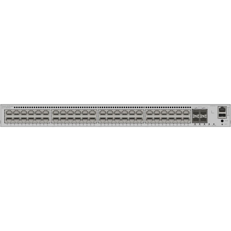 Switch Core Distribución eKit Administrable, Capa 3, 48 puertos Gigabit PoE+ + 4 SFP+, PoE Perpetuo, PoE Budget 849 W, Sin Licen