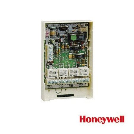 Módulo de 4 relevadores para funciones de automatización, etapas de potencia, sirenas adicionales