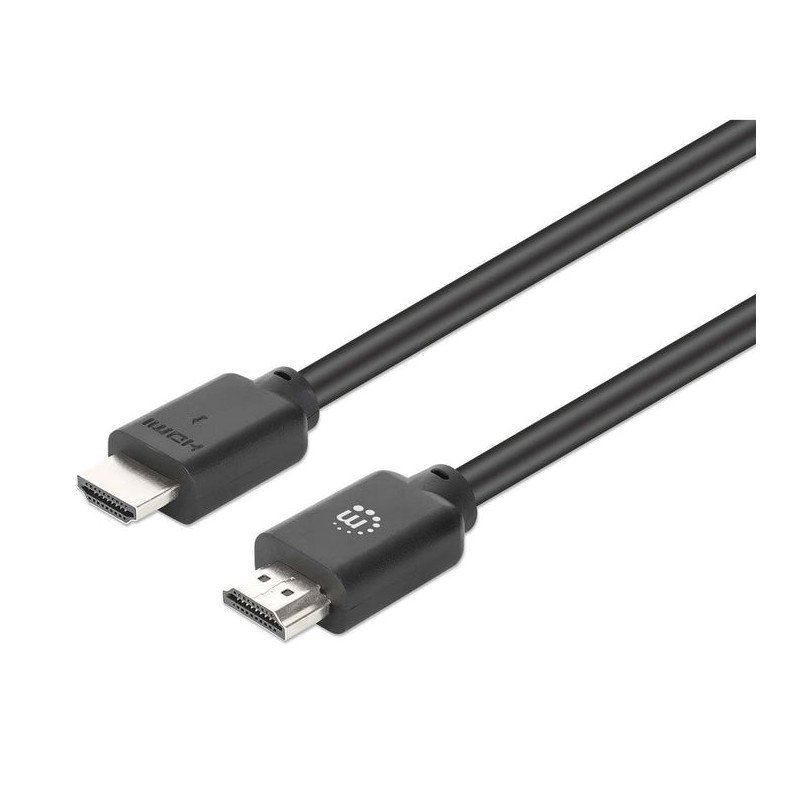 Cable HDMI de alta velocidad 4K@60Hz con Ethernet, 10 m, HDMI Macho a Macho, HDR, Contactos chapados en Oro, Doble Blinda