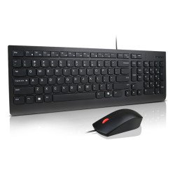 Lenovo kit teclado + mouse essential alámbrico 4x31r64424,