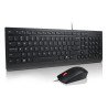 Lenovo kit teclado + mouse essential alámbrico 4x31r64424,