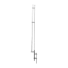 Clip sujetador negro para canaleta TEK100 Clip sujetador negro para canaleta TEK100