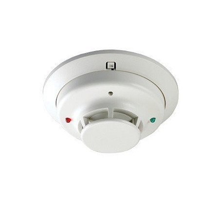 Detector direccionable de humo fotoeléctrico con detector térmico de temperatura fija