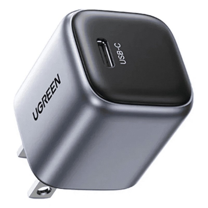 Cargador Mini de 20W, 1 USB-C de Carga Rápida, Tecnología GaN II, Carga Inteligente, Múltiple Protección, Mayor Eficiencia Energ