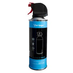 Aire comprimido Vorago 227ml Vorago CLN-106, negro con azul, 227 ml, aire comprimido, limpieza de equipos, tetrafluoroetano