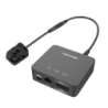 Pinhole IP 2 megapixel, lente 3.7 mm, 2 m cable, Poe, ideal para cajeros automáticos (atm), WDR, micro SD, cámara tipo block