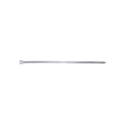 Corbata de nylon color natural, 3.2 x 142 mm (100 piezas)