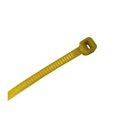 Corbata de nylon color amarillo 4.8 x 300mm (100 piezas)