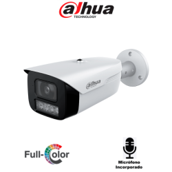 Cámara Bullet Full Color 5 Mp, Lente De 3.6 Mm Y Micrófono Integrado, Visión Nocturna Hasta 50 Mts, Wdr Real De 120 Db Y Color 2