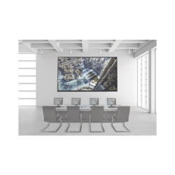 Kit Videowall 3X2, Incluye 6 Pantallas De 55", Decoder, Base De Pared, Accesorios De Instalación