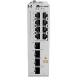 Switch Industrial Ekit, 8 Puertos Gigabit + 2 Sfp + 2 Sfp+, Montaje En Riel Din, Fuente Redundante 1+1 : 9.6 A 50 Vcd, Libre De