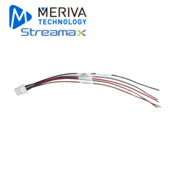 Cable De Velocidad Meriva Streamax Msc A16Max, Conector 5557 De 8Pin, 25Cm, Salidas De Alarma, Compatible Con DVR Movil A16Max
