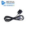 Cable De Prueba USB, Cp5 Meriva Streamax MUSBtc, USB-A Macho + Db9 Hembra, Tjc3-7P-P1.25, 1M, Compatible Con DVRs Móviles De Ser
