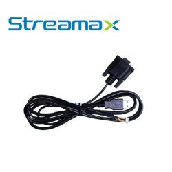 Cable De Prueba USB, Cp5 Meriva Streamax MUSBtc, USB-A Macho + Db9 Hembra, Tjc3-7P-P1.25, 1M, Compatible Con DVRs Móviles De Ser