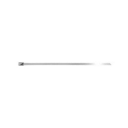 Corbata de Acero inoxidable de 4.6 x 0.25 x 201mm (100 piezas)