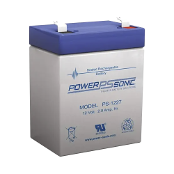 Batería 12V, 2.9Ah, Para Respaldo, Tecnologías Agm/Vrla, 5 Años Vida Útil, Terminales F1, Reconocida Ul