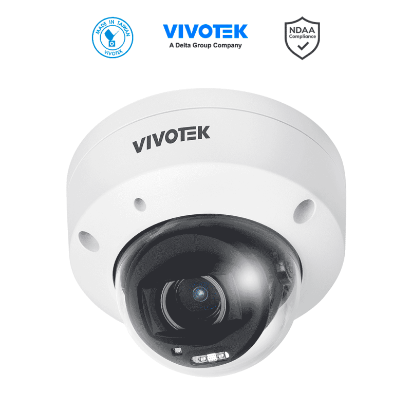 Cámara IP Domo Exterior 5 Mp, Lente Varifocal Remoto 2.7-13.5Mm, Smart Ir 30M, Wdr Pro, Ciberseguridad Trend Micro, Ia Smart Sea