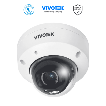 Cámara IP Domo Exterior 5 Mp, Lente Varifocal Remoto 2.7-13.5Mm, Smart Ir 30M, Wdr Pro, Ciberseguridad Trend Micro, Ia Smart Sea